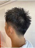 大人の緩いフェードスタイル