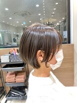 アッシュ 大泉学園店(Ash)&nbsp;【耳掛けが可愛い】丸みショートボブ［Ash大泉学園 横山］