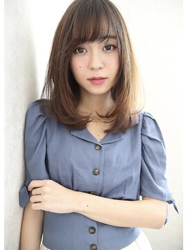 フレームプラス 御堂筋難波店(FRAME +) 大人かわいいミディアムレイヤー☆