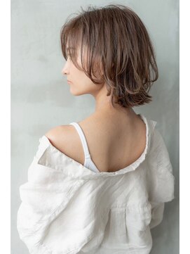 オースティン 流山おおたかの森(AUSTIN) 大人かわいい前髪セシルカットココアブラウンフリンジウェーブ