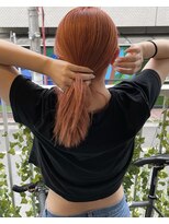 グリード ヘアー(GREED hair) アプリコットピンク