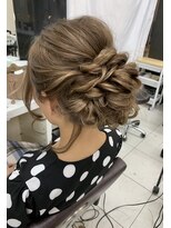 シーズン 大阪(SEASON) 【ヘアセット】アップヘア×アップスタイル