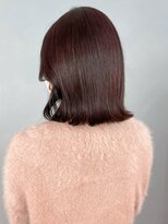 アイティー バイ アルバム 浦和店(IT by ALBUM) ロブピンクブラウン_外ハネボブセクションカラー_ba377381