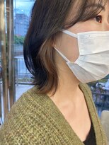 デバイス 東川口(DEVICE)&nbsp;くびれボブ　イヤリングカラーマロンベージュ