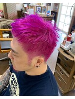 サロンドマックス(salon de max) 《salon de max》こっそりアシメヘア