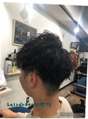 ツイストパーマ+カット
