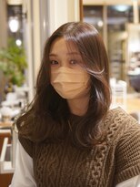 ビュートリアム 梅田(BEAUTRIUM)&nbsp;外ハネミディアム/くびれ巻き/韓国/ウェーブ/茶屋町/梅田/大阪