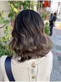 #グラデーションカラー#グレージュ#ミルクティーベージュ