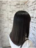 暗黒ツヤツヤストレートロング
