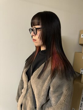 ノラ シブヤ(NORA) レイヤーカット/フェイスレイヤー/インナーカラー