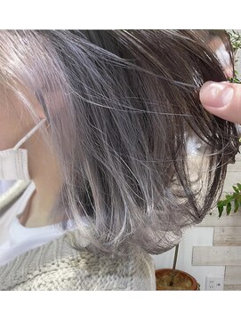 ティエル(TieLu) 大人気スタイルインナーカラー×塩基性mix ×イヤリングカラー