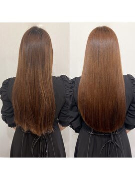 ハニー(HONEY) 髪が巻けるストレートパーマ【プレミアム美髪矯正】