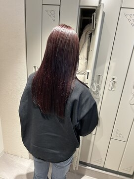 イオール 北千住(ior) ブリーチなしレッドカラー【ior北千住】