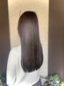 【極上美髪ストレート】カット＋縮毛矯正＋5Step SPトリートメント　