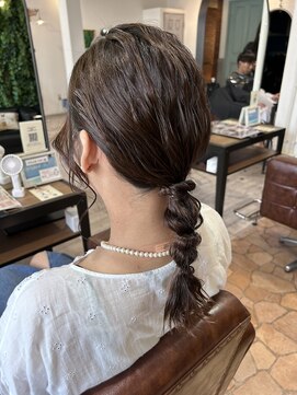 セライロ 千葉(celilo) ぽこぽこローポニーアレンジ◎