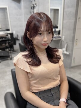 ベル(BEL) 【韓国風】20代、30代◎くびれヘア流れる顔まわりカット