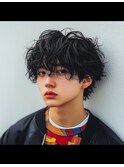 メンズパーマでイメージチェンジ