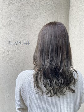 ブランシェ ヘアデザイン(BLANCHE hair design) オリーブベージュ×ハイライト
