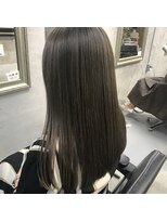 マルフェ 天王寺(marfe)&nbsp;オリーブベージュ　　#透明感カラー/髪質改善