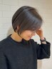 【植松限定☆まとまるショート・ボブ】部分ストレート＋カット＋TR ￥13,900～