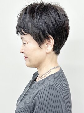 モリオ(morio) =ひし形ショート大人ショートくびれショートハンサム30代40代