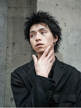 サロンドミルク 原宿(salon de MiLK) ニュアンスツイストスパイラルパーマ【原宿/メンズパーマ/メンズ