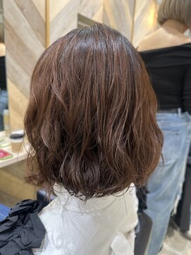 フリーラ 表参道(freera) レディースパーマグレージュカラーアッシュオリーブブラウン