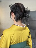 着物セット20代30代大人気ピンクカラー×リボンアレンジ/今枝