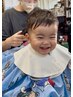 【幼児】カット割引4070円→2420円！ぱぱままが抱っこしながらの施術も可能☆