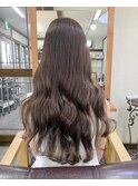 オトナ女子 10代 20代 30代 艶カラー アッシュベージュ 韓国風