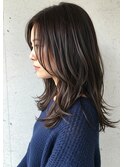 30代40代50代コテ巻きワンカールで仕上げる大人レイヤー縮毛矯正