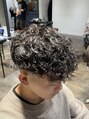 シェノン オム 梅田(CHAINON HOMME) 普通のパーマスタイルに飽きた方は挑戦しやすいスペインカール!