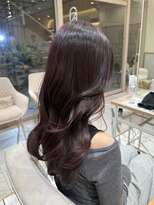 ゼスト フィーノ(ZEST fino) 【橋本姫奈】ツヤ感秋ボルドーカラー