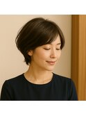 美フォルム柔らか大人ショート 20代 30代 40代 50代 60代