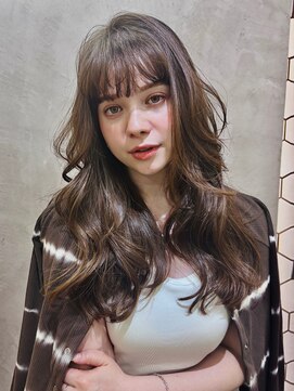 ヴィオットバイサロン(Viot by Salon) ロング/こなれウェーブ/マロンブラウン