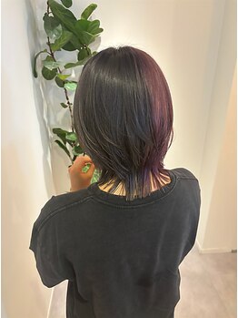 カラー剤にこだわりあり！ダメージレスに拘った艶感たっぷりの仕上がりに♪あなたのなりたいを叶えます☆