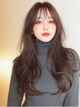 ラベスト キョウト(LOVEST) ハイレイヤー/ハッシュカット/アッシュブラウン/ロングウルフ