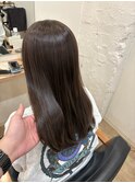 齊藤豪　ブリーチなし透明感グレージュカラー
