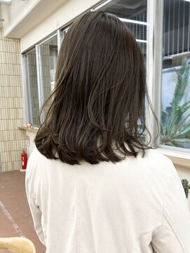 パークレーン アイス イヴェン(park lane ICI yeven) ブリーチなしダブルカラーレイヤーカットショートボブ白髪染め栄