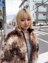 フィット ヒュー 千葉(fit hue) イメチェン/ピンクベージュ/アンブレラカラー/前髪【千葉駅】