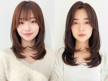 ユニットコンプレックス 名取店(UNIT complex)の写真/再現性の高さとデザイン力が人気の秘密。似合わせに直結する顔まわりのカットはお任せください♪