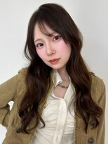 バサ 池袋東口店(BASSA)&nbsp;レイヤーカット/顔まわり/韓国風/ミルクティー/オリーブ