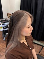 テーラヘアー つくば研究学園店(TELA HAIR) フェイスフレーミングイヤリングカラー