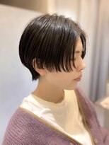 ウル(uru)&nbsp;【ショートカット/坂本大樹】前髪なしクールハンサムショート