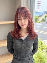 ルトワフクロマチ(Lutowa Fukuromachi)&nbsp;ダークパープル/ナチュラルショート/ミルクブラウン/夏/袋町