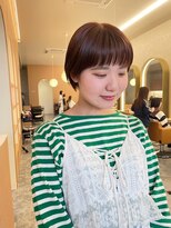 ラヴィズム 小新店(LUVISM)&nbsp;オレンジブラウン/おくれ毛/ベージュ/ダブルカラー/西区/小新