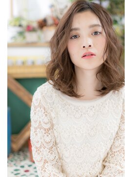 エノア バイ カバーヘア(ENOA by COVERHAIR) 40代 秋のくびれミディアムブラウン