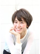 ドルチェ ヘアーガーデン(DOLCE hair garden) 風に吹かれてもかわいいゾ!!脱コンサバショートグラ