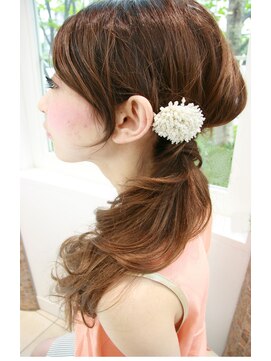 マイア 川崎駅店(hair saloon maia) サイド可愛いアレンジ♪