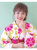 ShellBearヘアアレンジ☆振袖/袴/着物/銀座/東銀座/ヘアセット